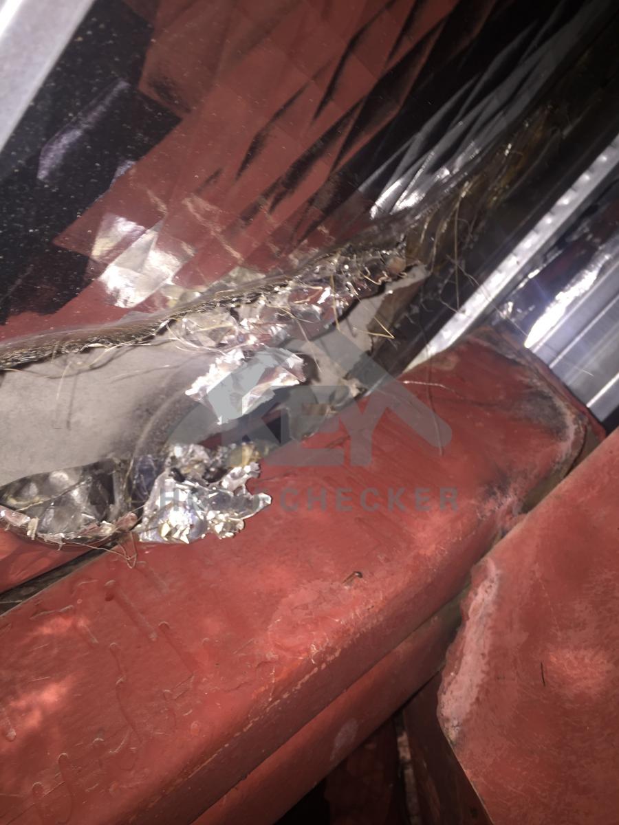 งานตรวจสอบหลังคา