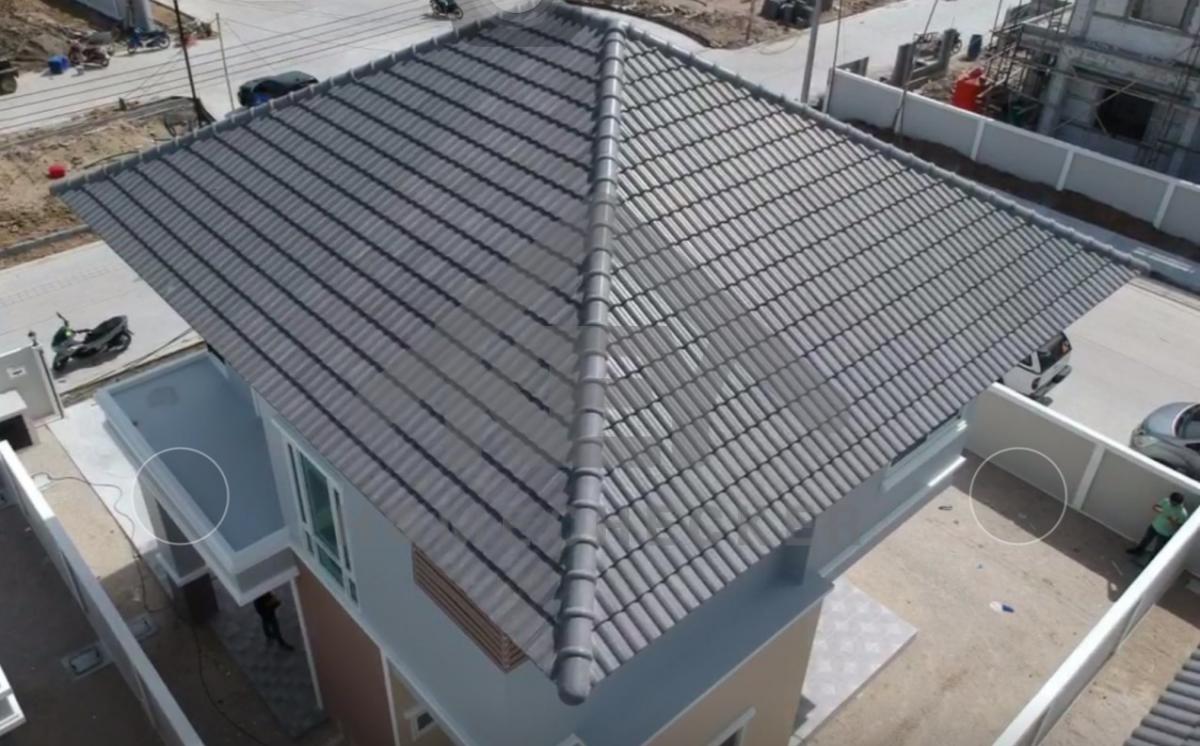 งานตรวจสอบหลังคา