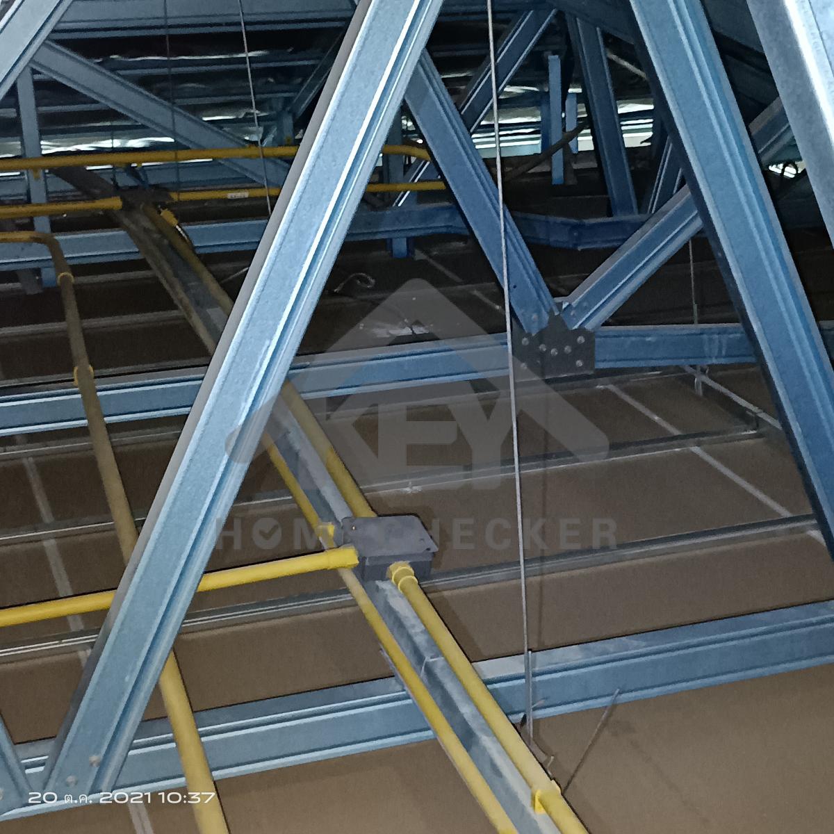 งานตรวจสอบหลังคา