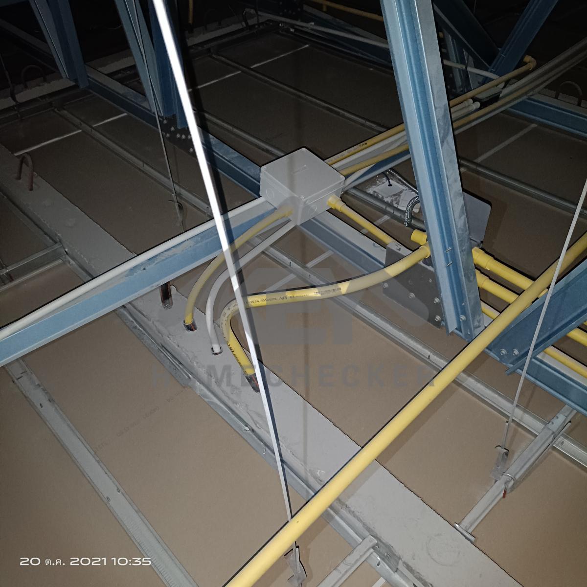 งานฝ้าชายคาและโครงฝ้า