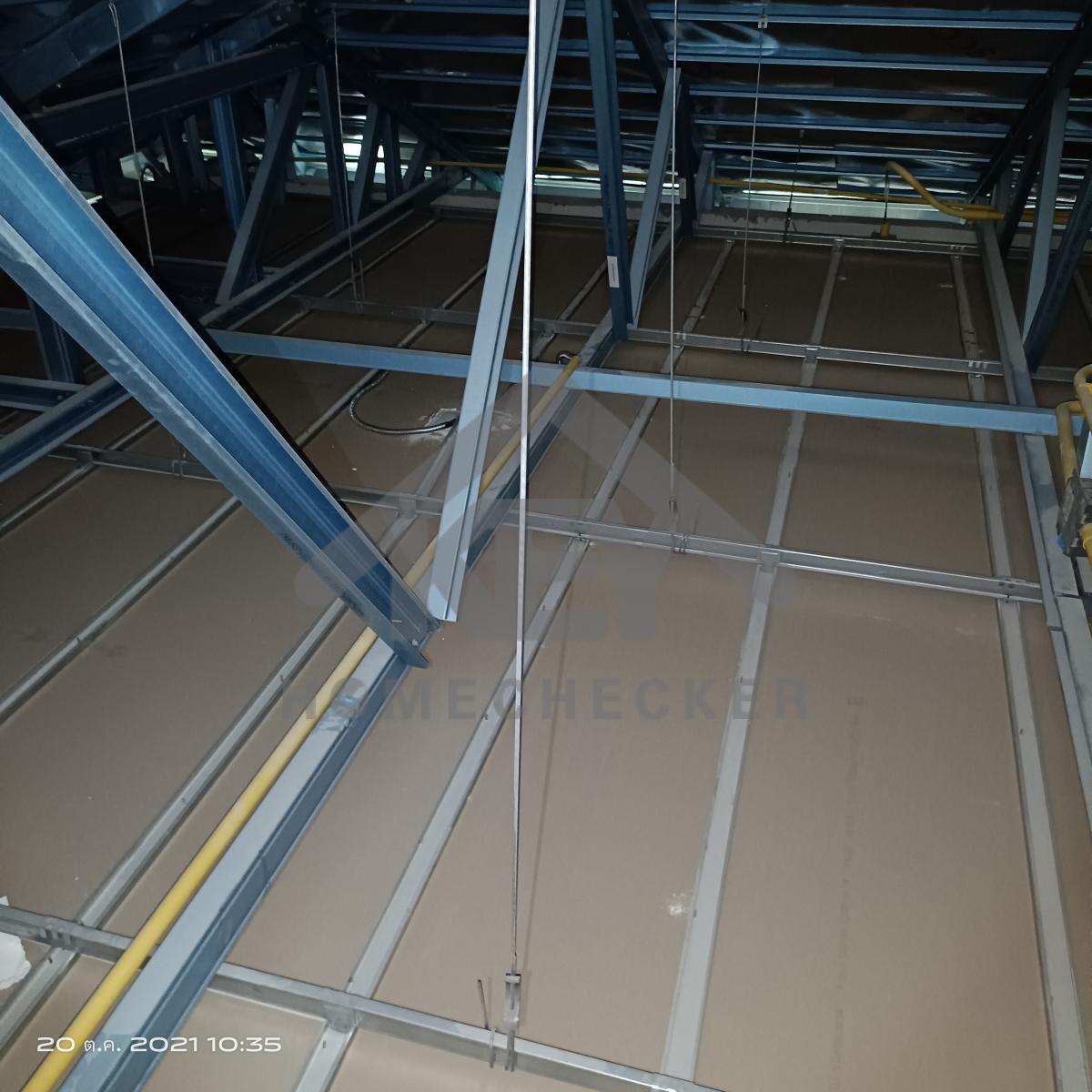 งานฝ้าชายคาและโครงฝ้า