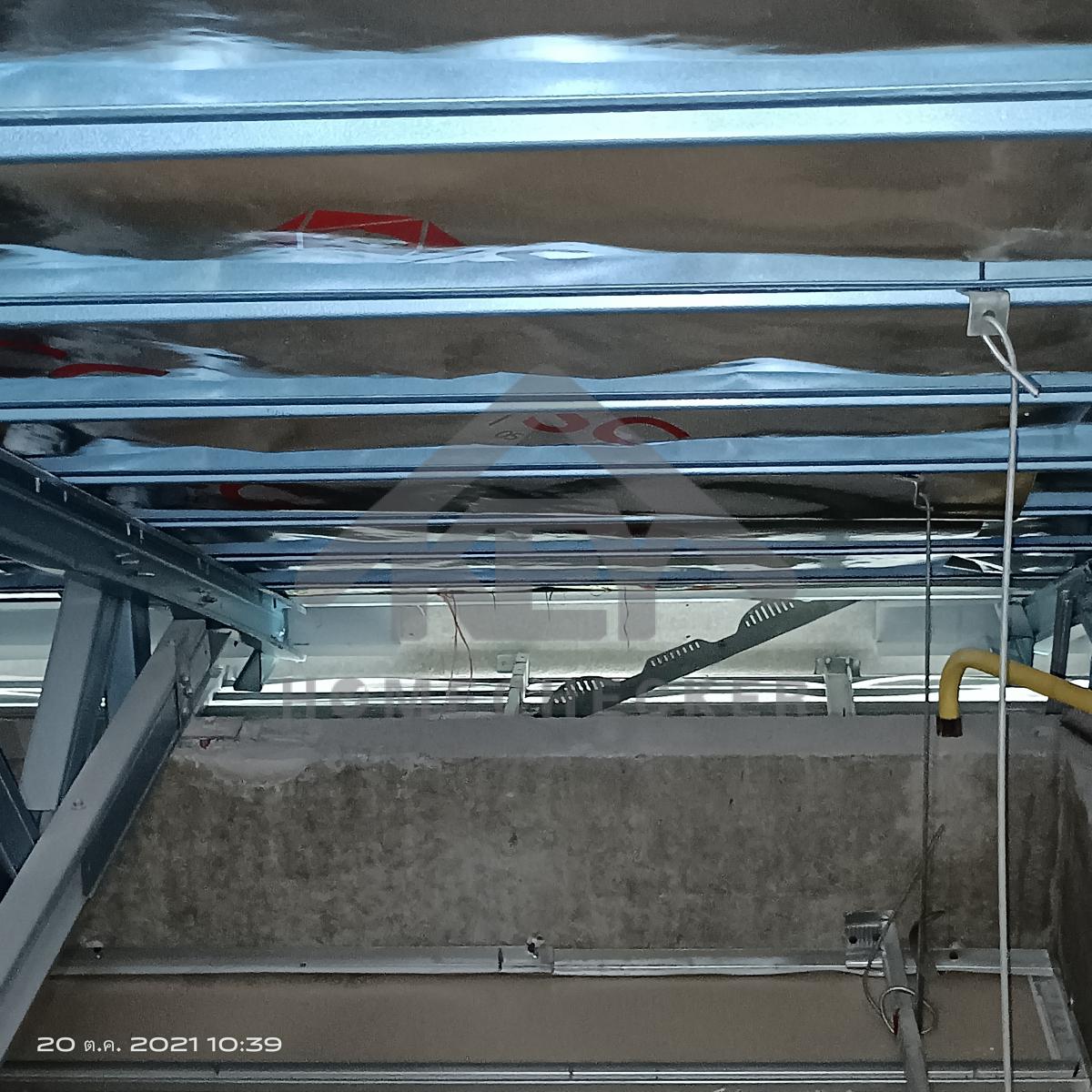 งานฝ้าชายคาและโครงฝ้า