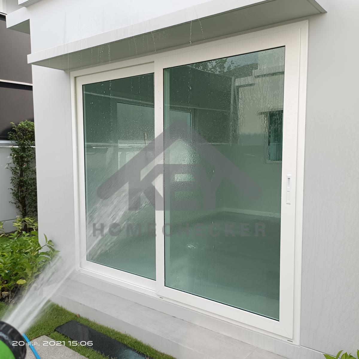 งานเทสน้ำ ประตูหน้าต่าง