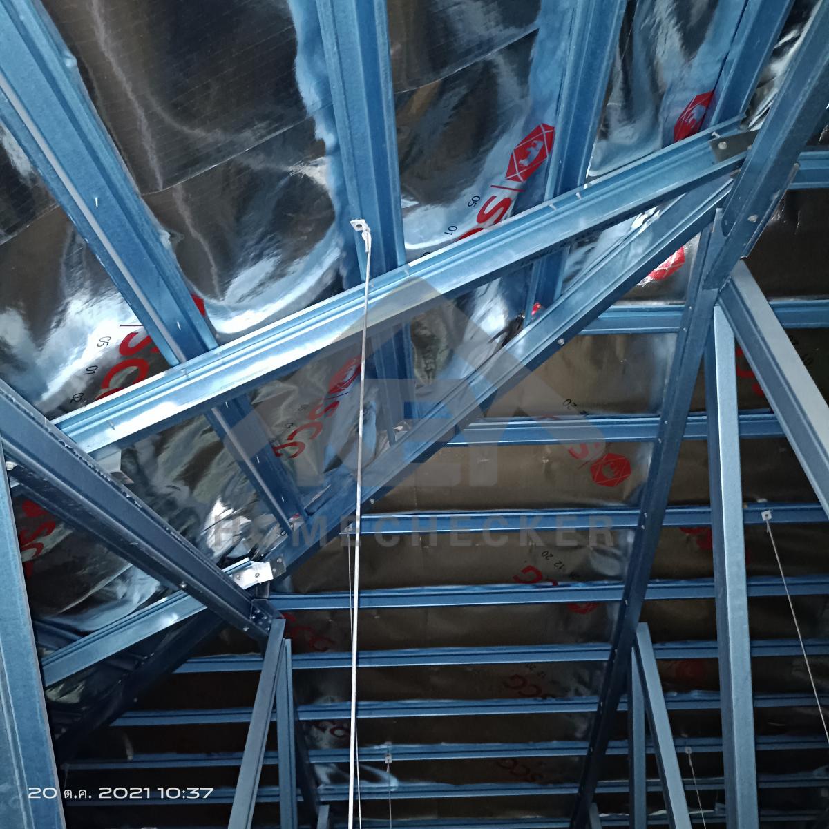 งานตรวจสอบหลังคา