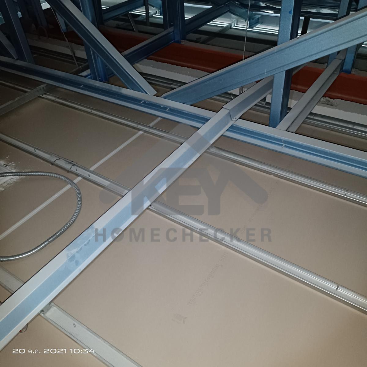 งานฝ้าชายคาและโครงฝ้า