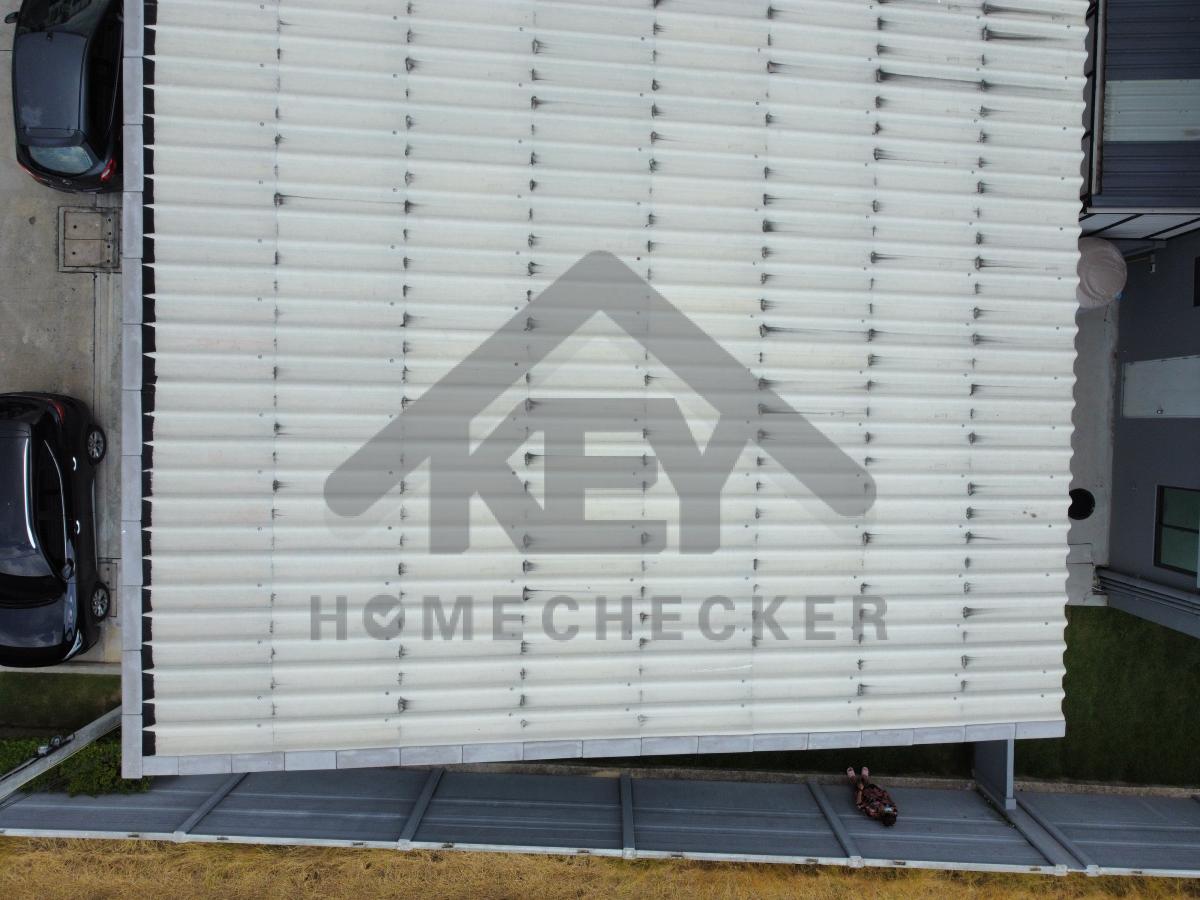 งานตรวจสอบหลังคา