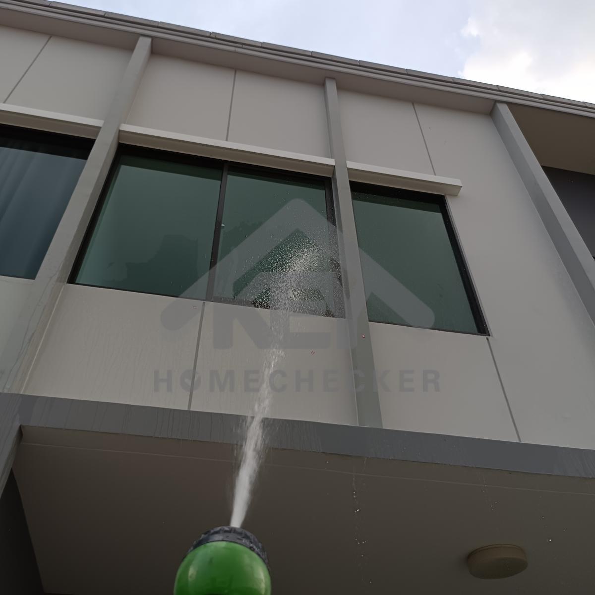 งานเทสน้ำ ประตูหน้าต่าง