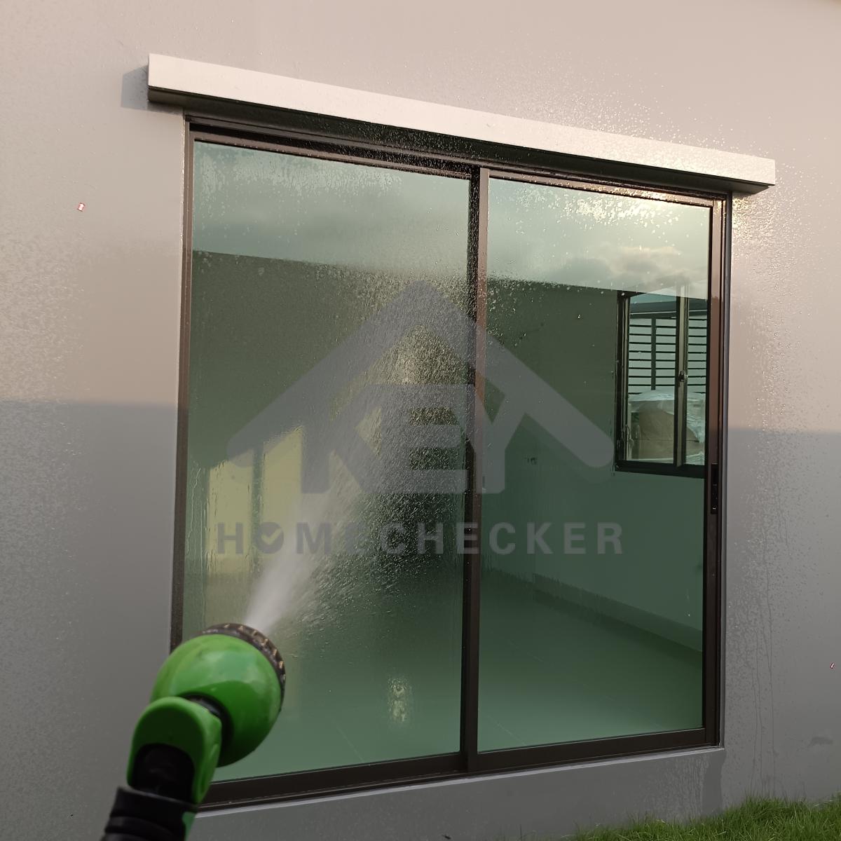 งานเทสน้ำ ประตูหน้าต่าง