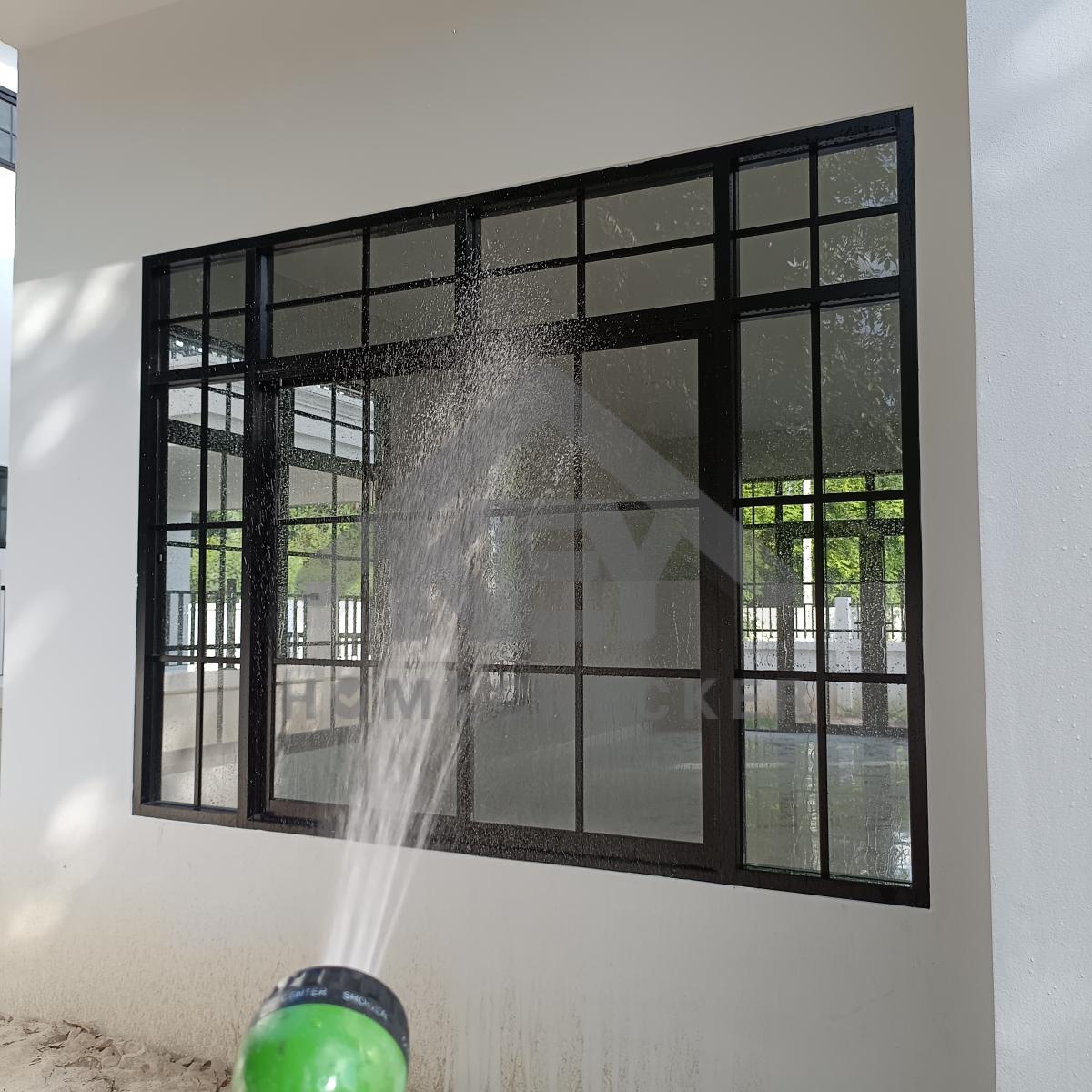 งานเทสน้ำ ประตูหน้าต่าง