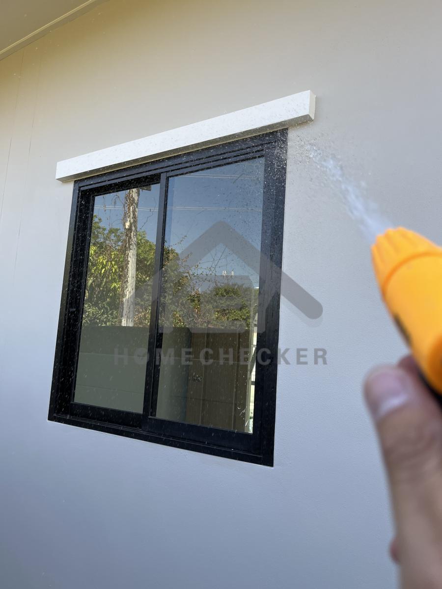 งานเทสน้ำ ประตูหน้าต่าง