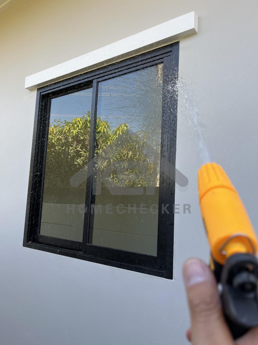 งานเทสน้ำ ประตูหน้าต่าง