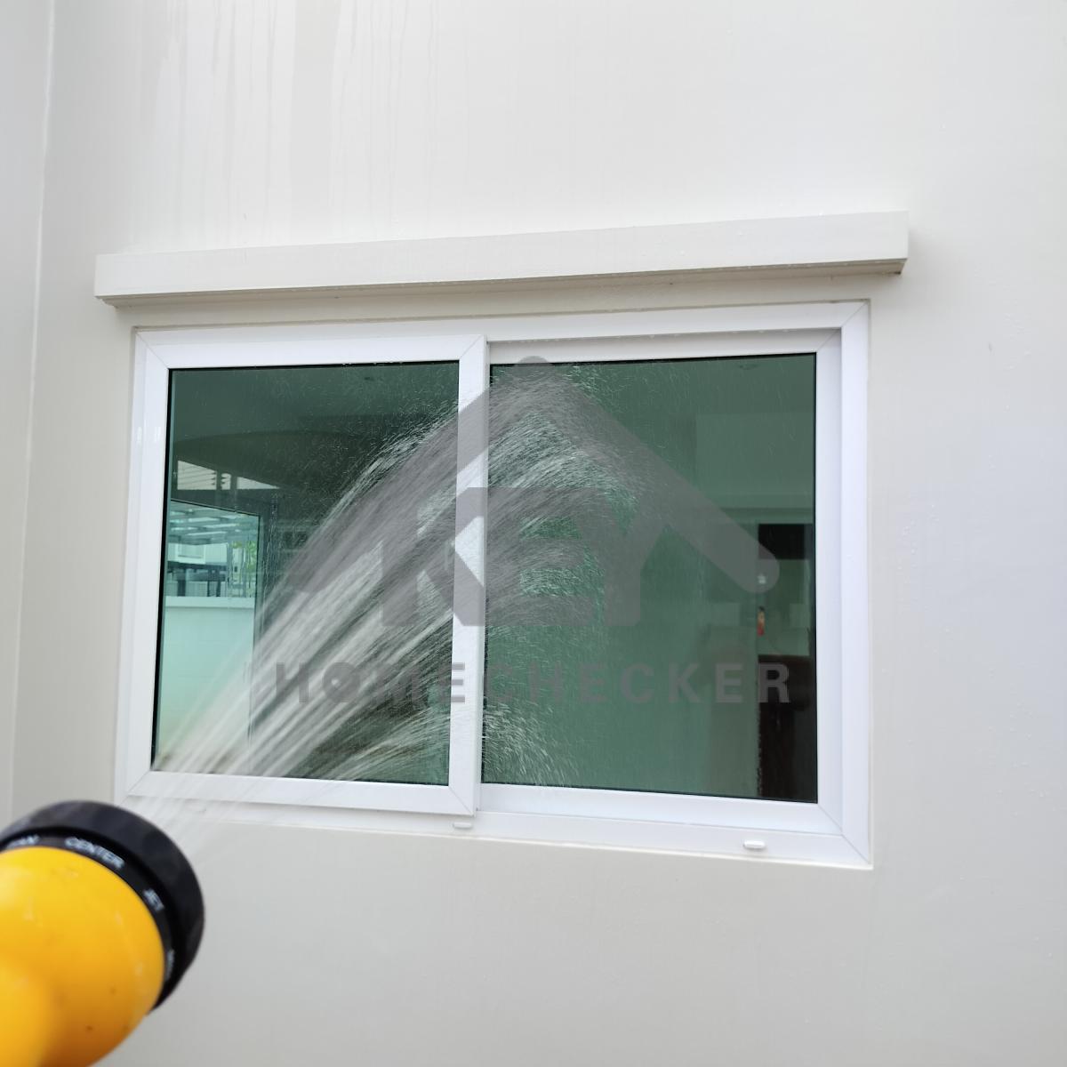 งานเทสน้ำ ประตูหน้าต่าง