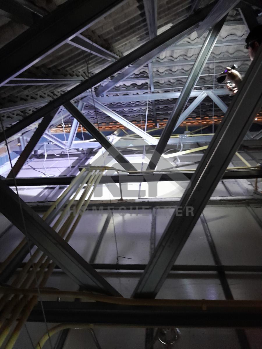 งานตรวจสอบหลังคา