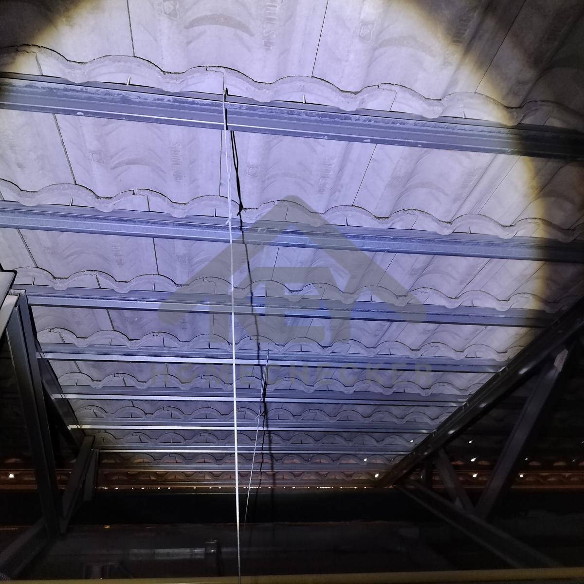 งานตรวจสอบหลังคา