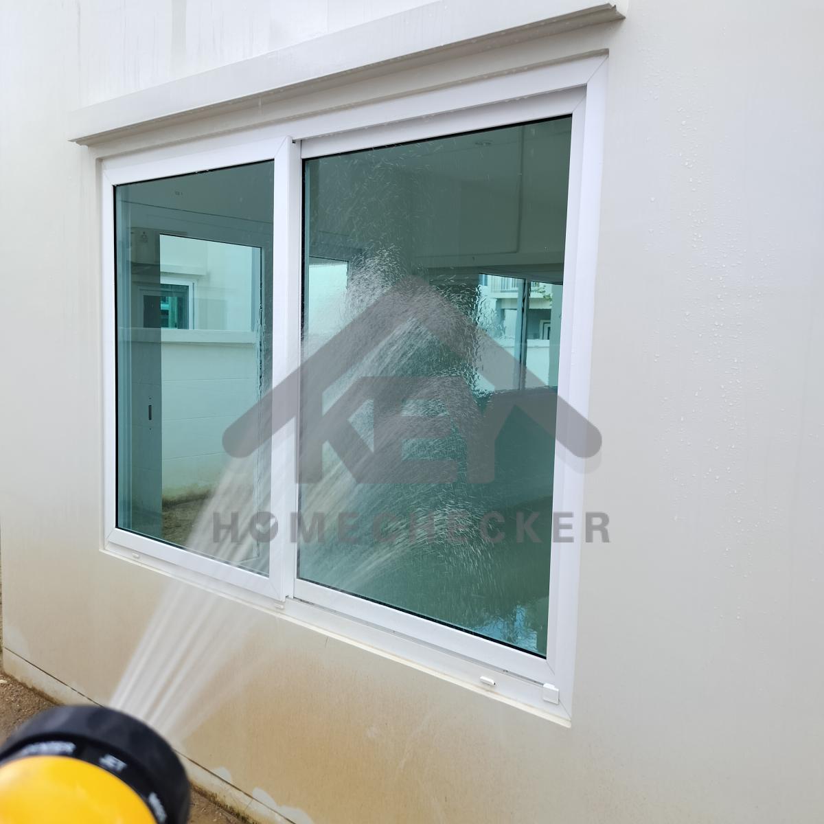 งานเทสน้ำ ประตูหน้าต่าง