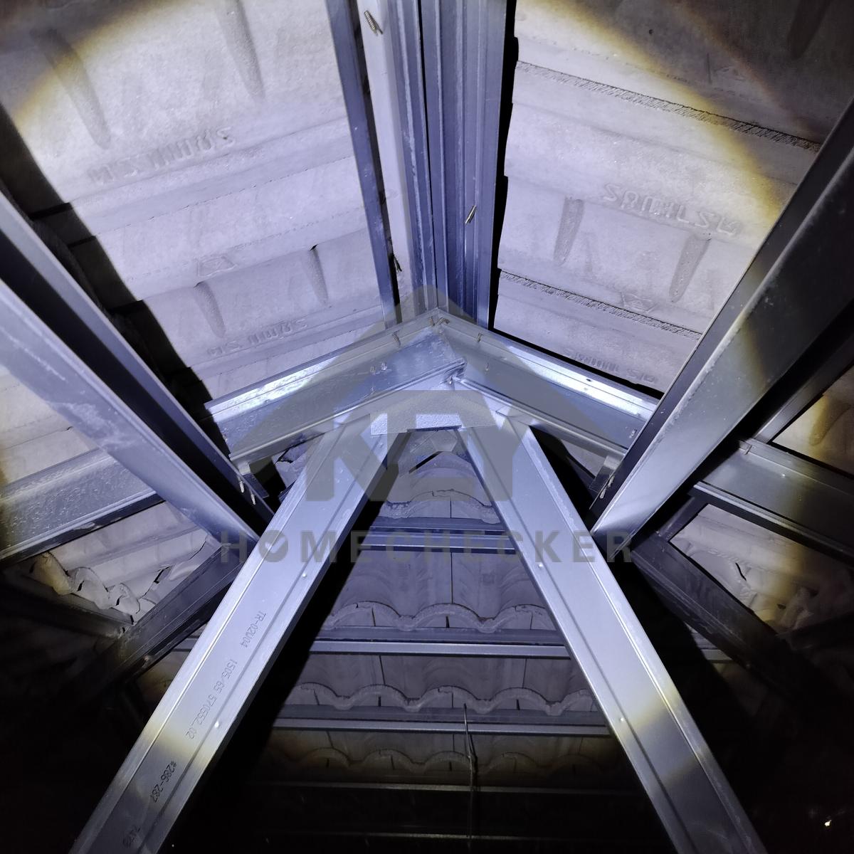 งานตรวจสอบหลังคา