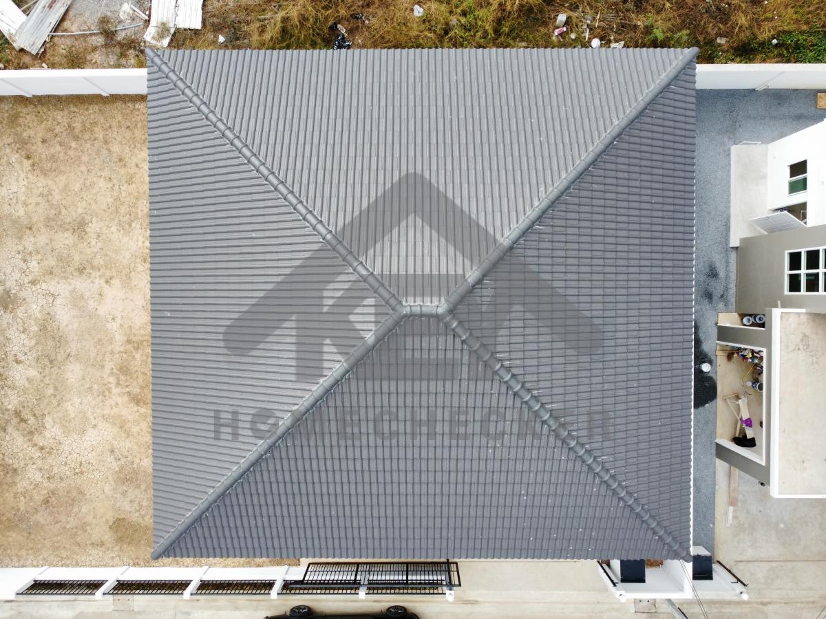 งานตรวจสอบหลังคา