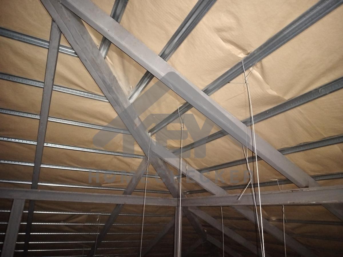 งานตรวจสอบหลังคา