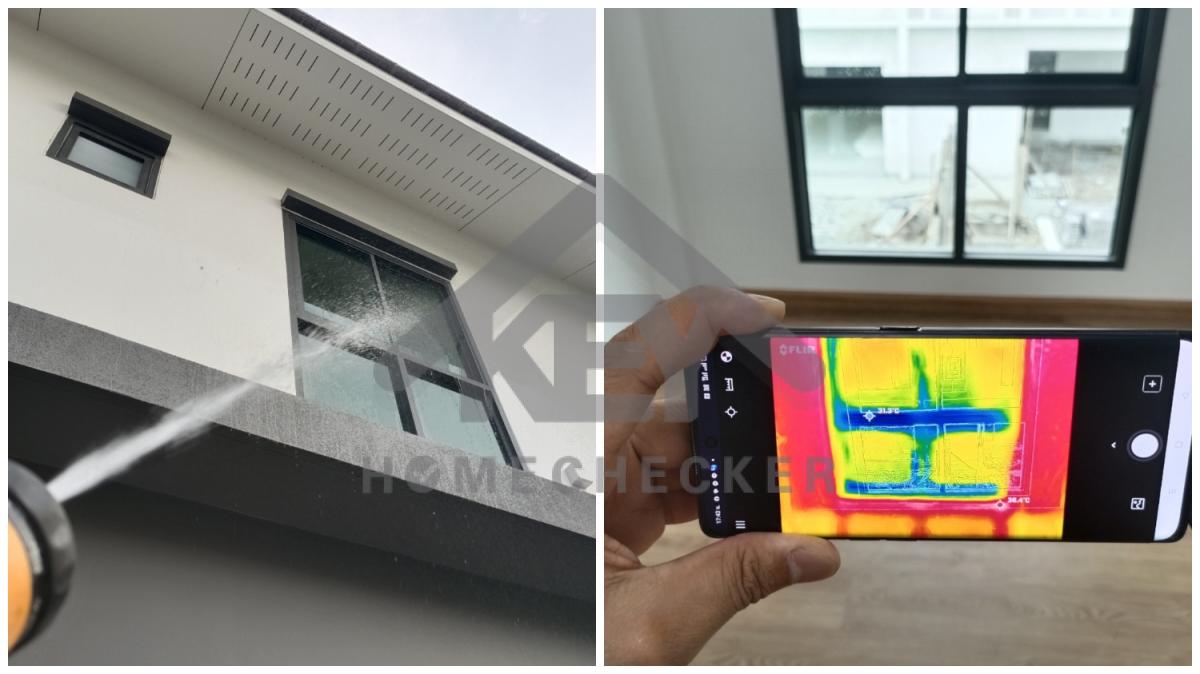 งานเทสน้ำ ประตูหน้าต่าง