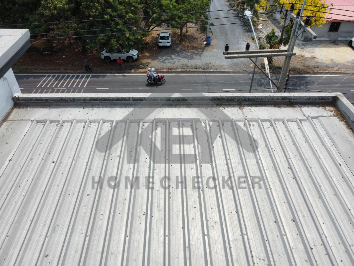 งานตรวจสอบหลังคา