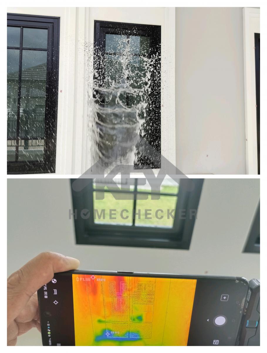 งานเทสน้ำ ประตูหน้าต่าง