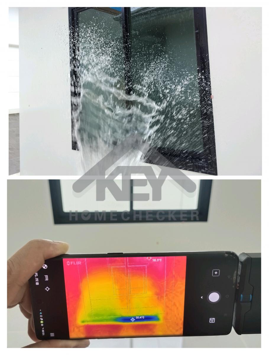 งานเทสน้ำ ประตูหน้าต่าง