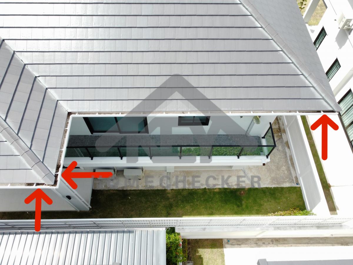 งานตรวจสอบหลังคา