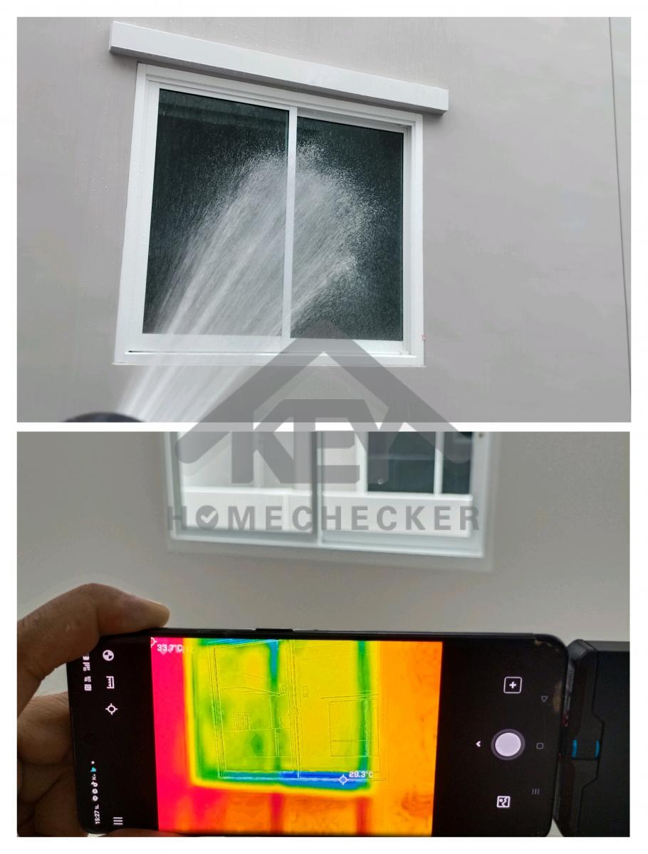 งานเทสน้ำ ประตูหน้าต่าง