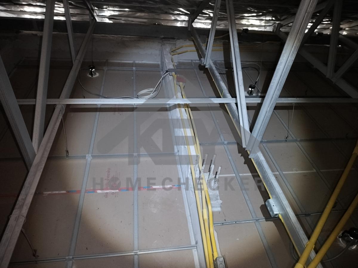 งานฝ้าชายคาและโครงฝ้า