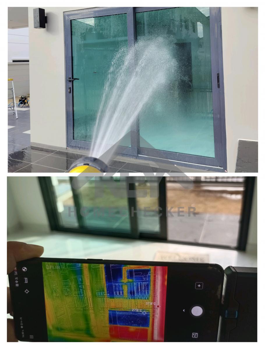 งานเทสน้ำ ประตูหน้าต่าง