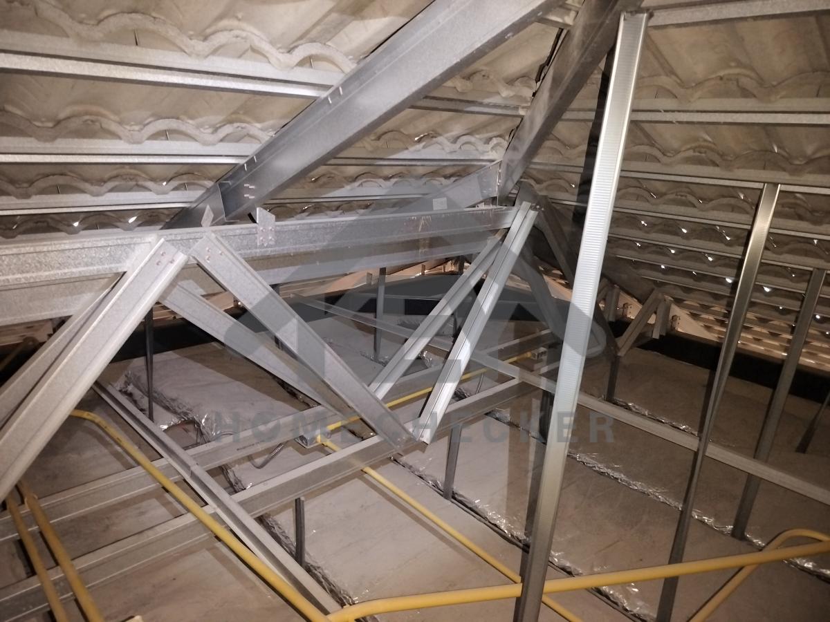 งานตรวจสอบหลังคา