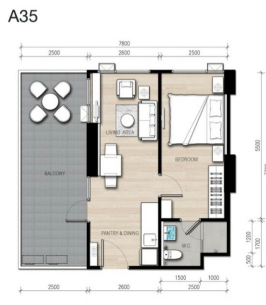 ผังบ้านหรือคอนโด