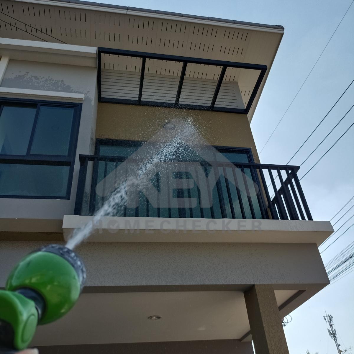 งานเทสน้ำ ประตูหน้าต่าง
