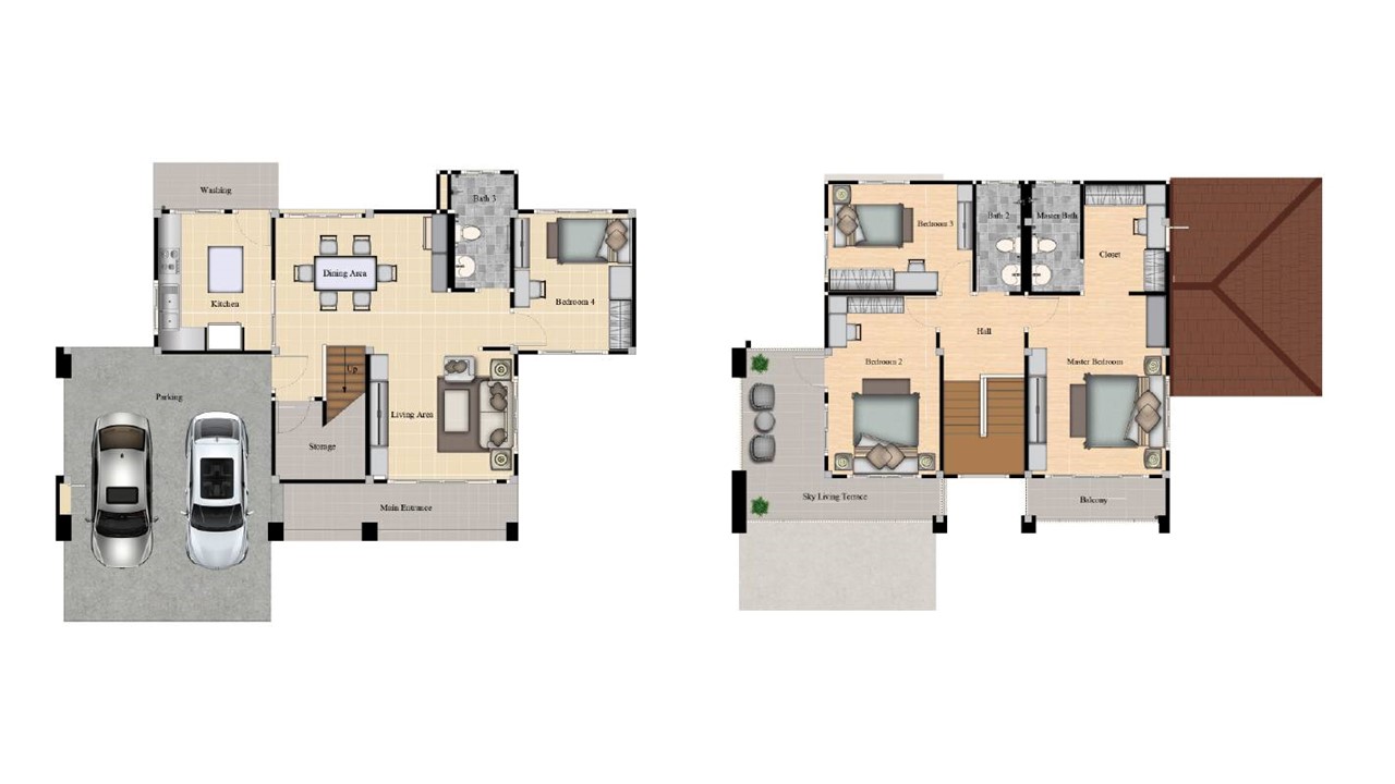 ผังบ้านหรือคอนโด