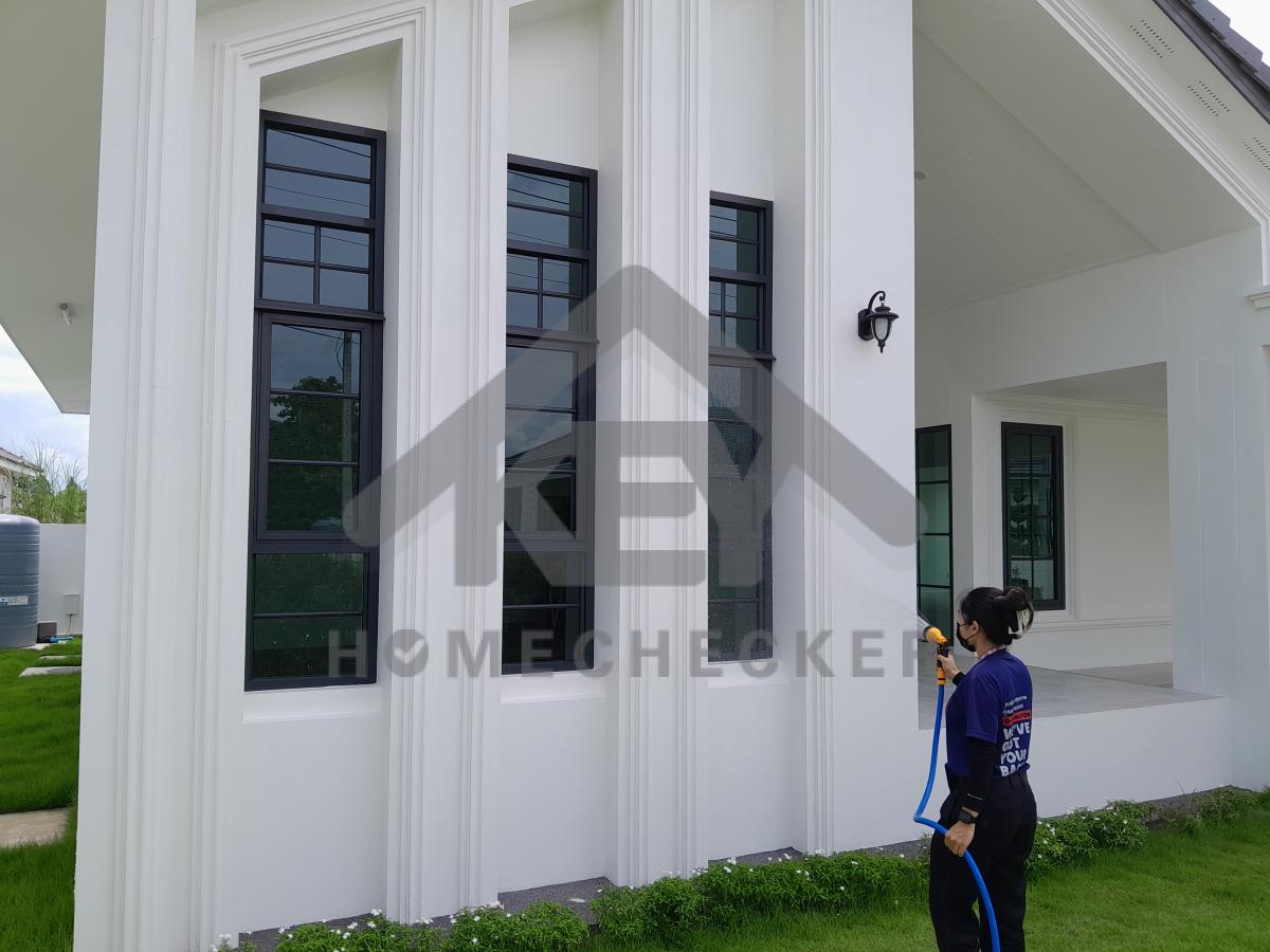 งานเทสน้ำ ประตูหน้าต่าง
