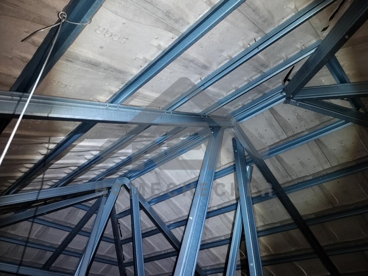 งานฝ้าชายคาและโครงฝ้า