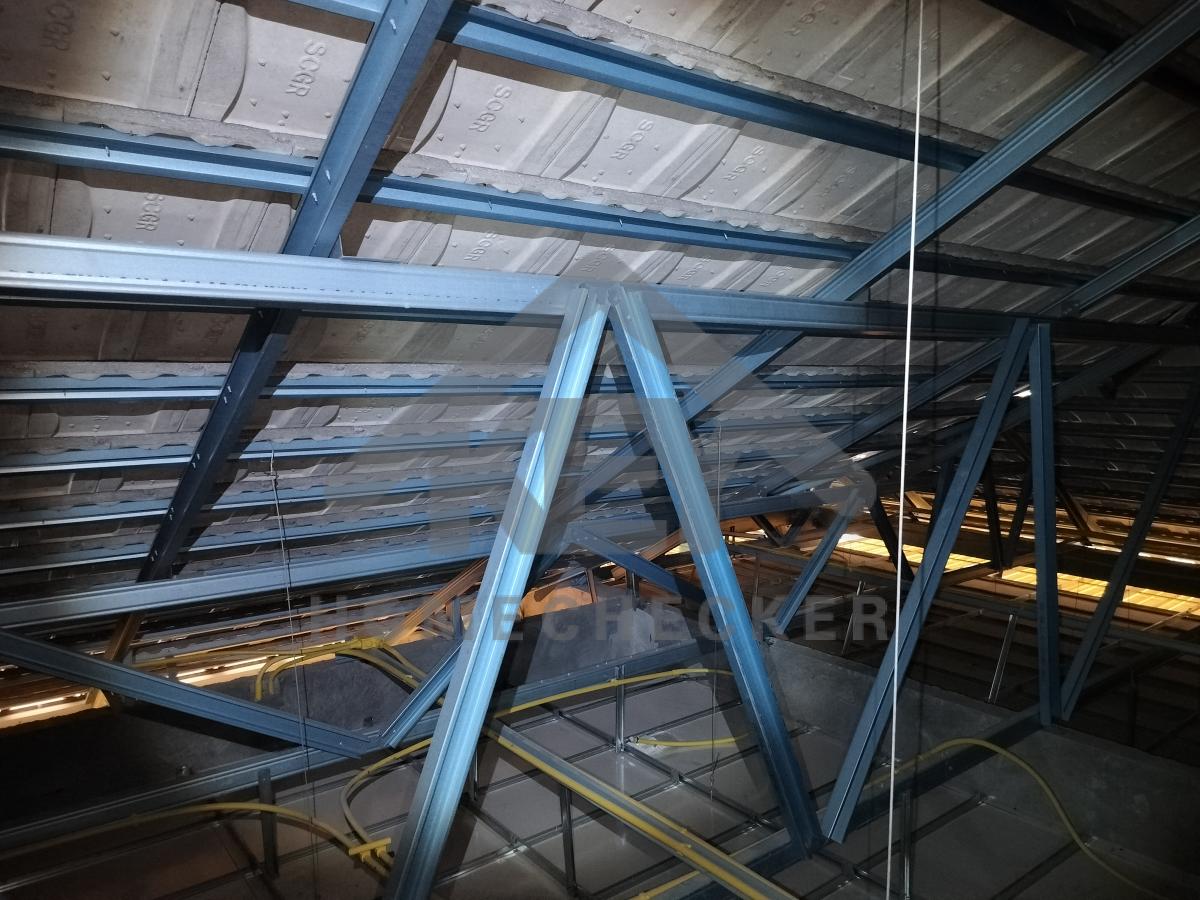 งานฝ้าชายคาและโครงฝ้า