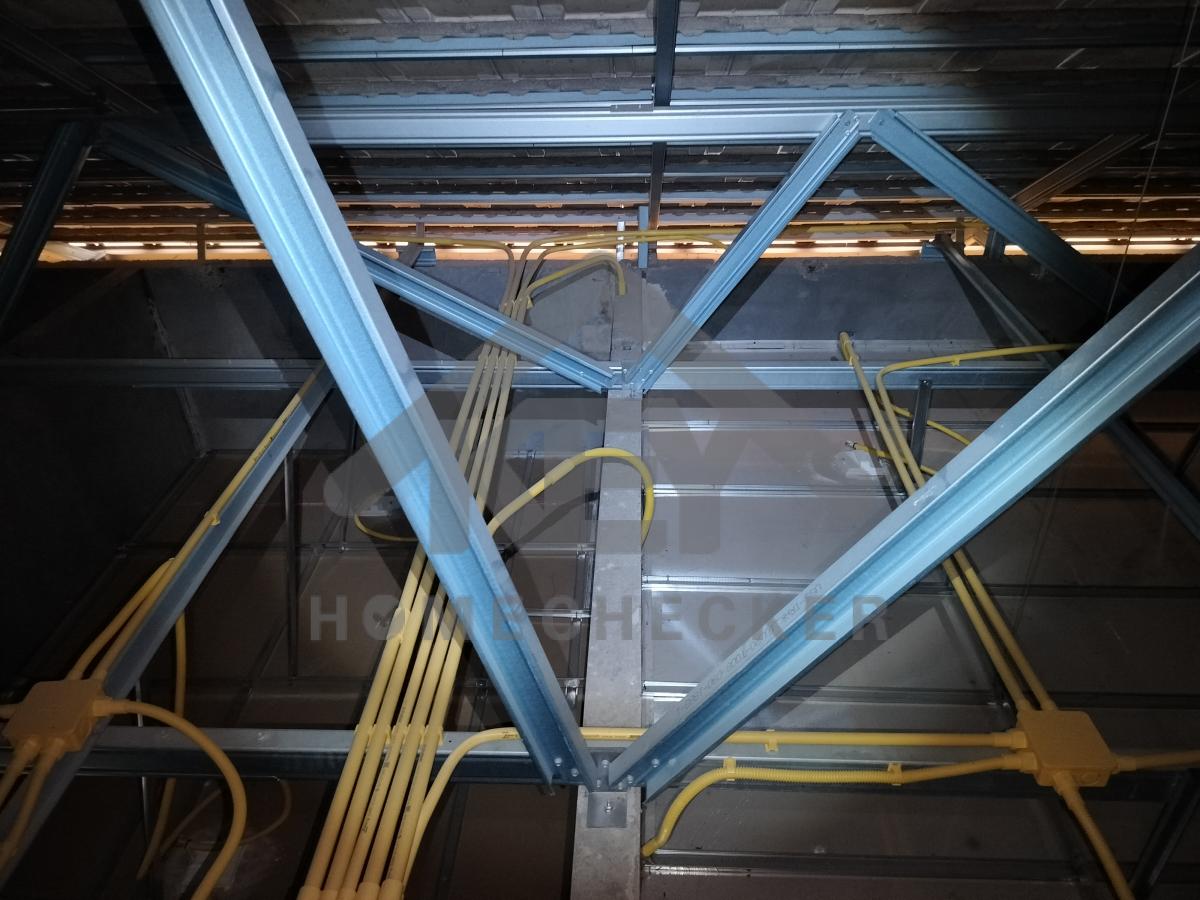 งานฝ้าชายคาและโครงฝ้า