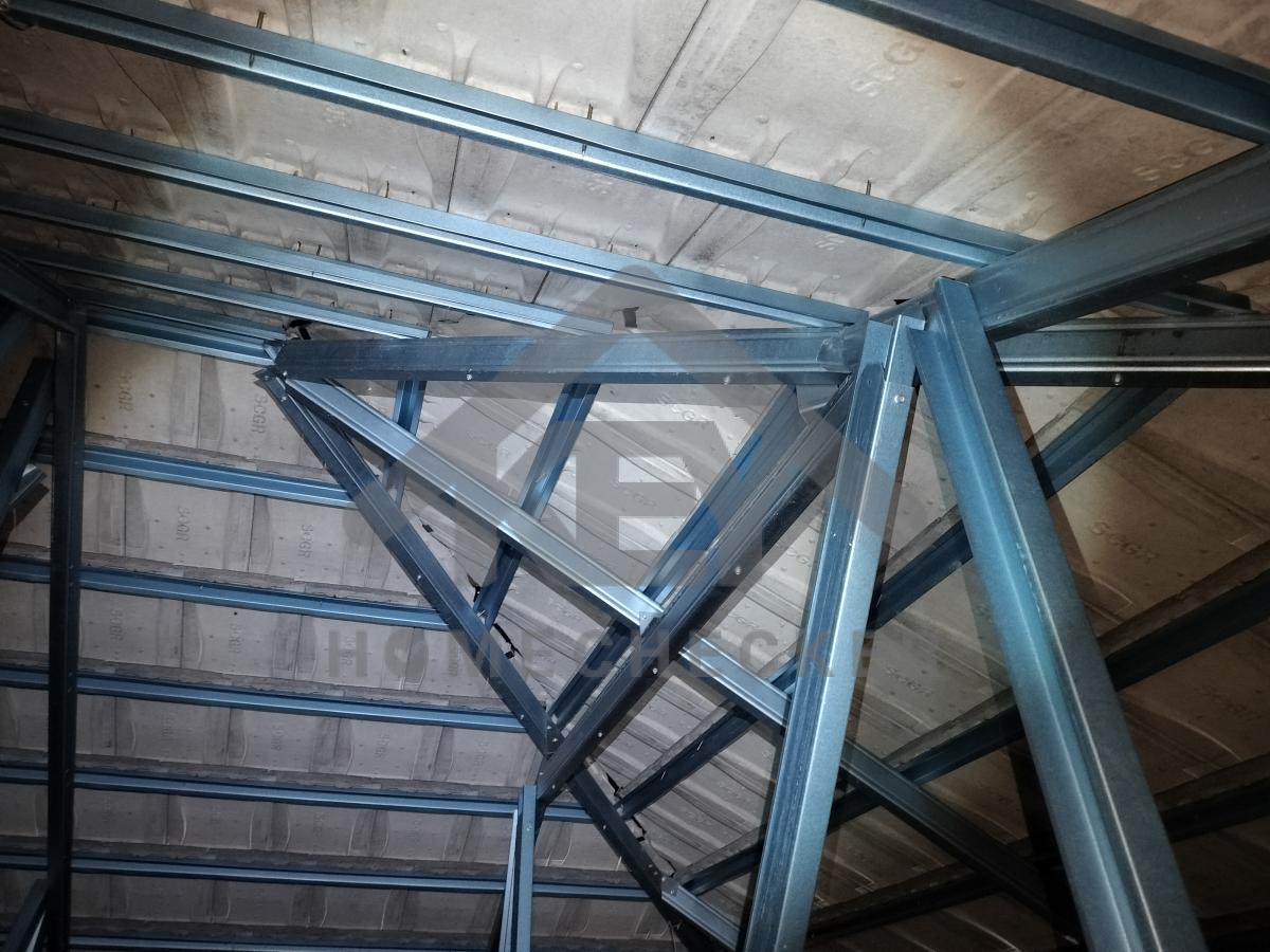 งานฝ้าชายคาและโครงฝ้า