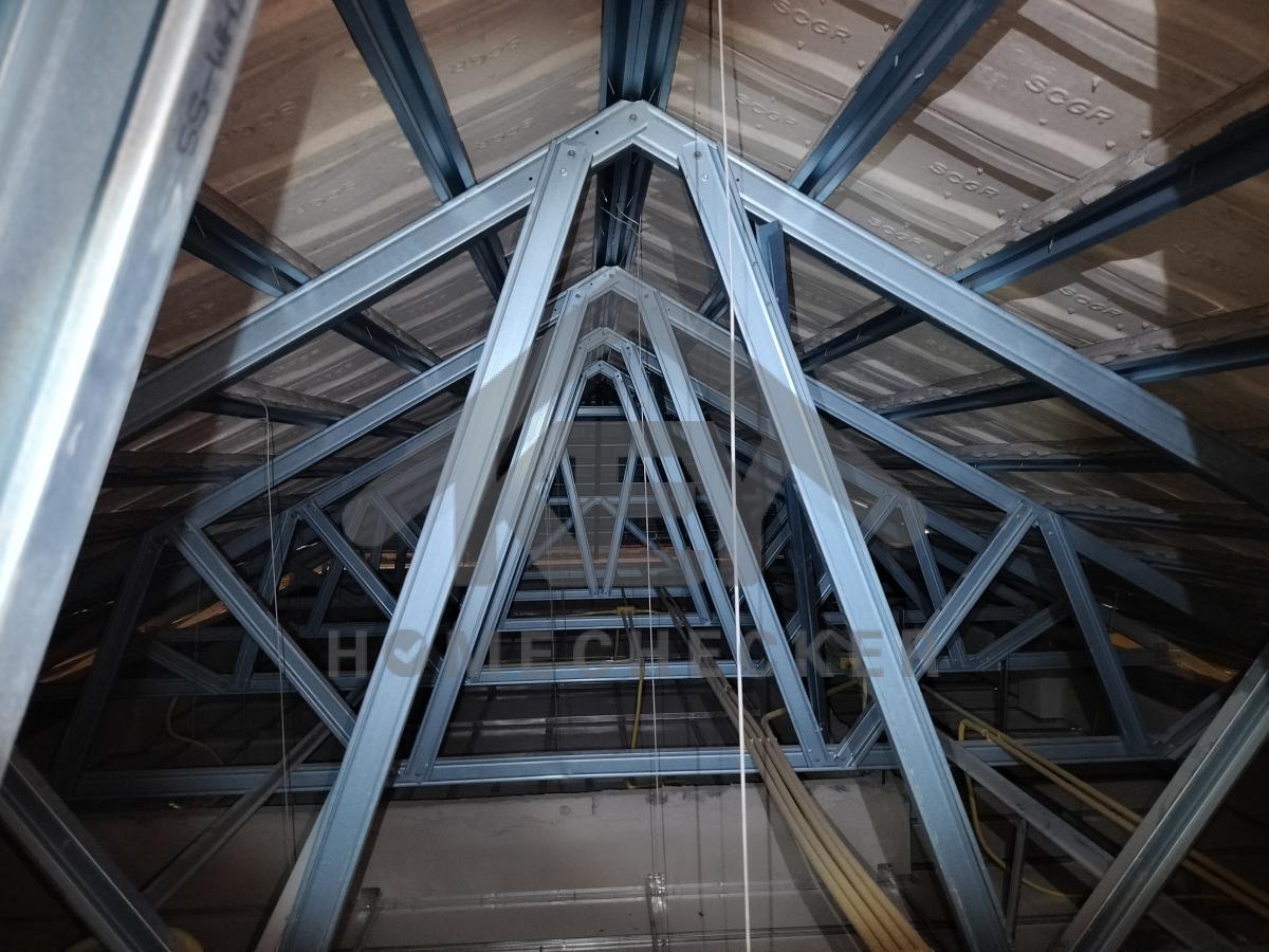 งานฝ้าชายคาและโครงฝ้า