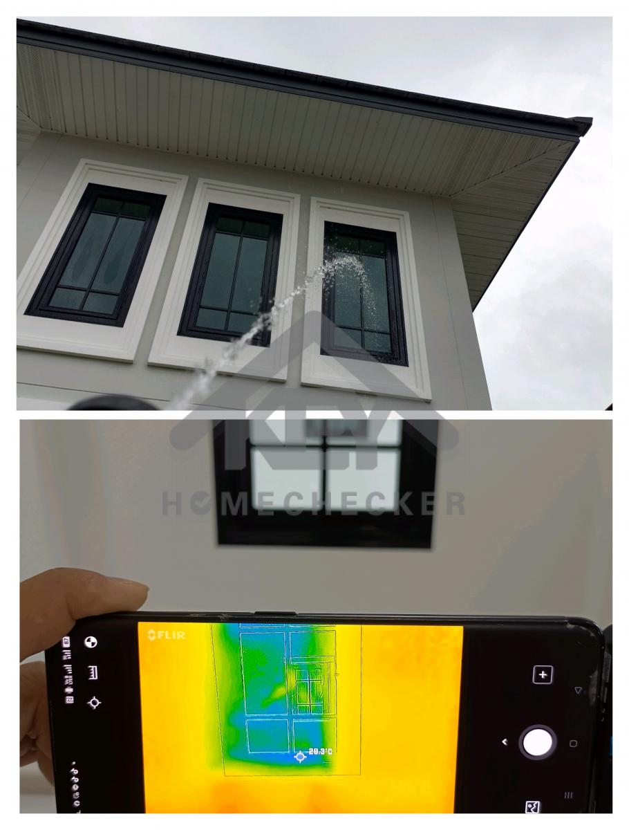 งานเทสน้ำ ประตูหน้าต่าง