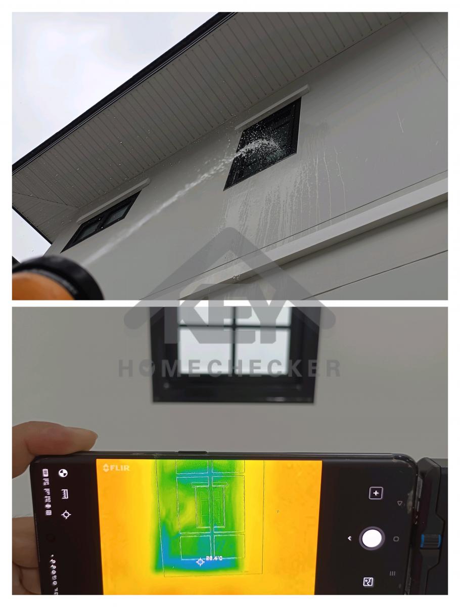 งานเทสน้ำ ประตูหน้าต่าง