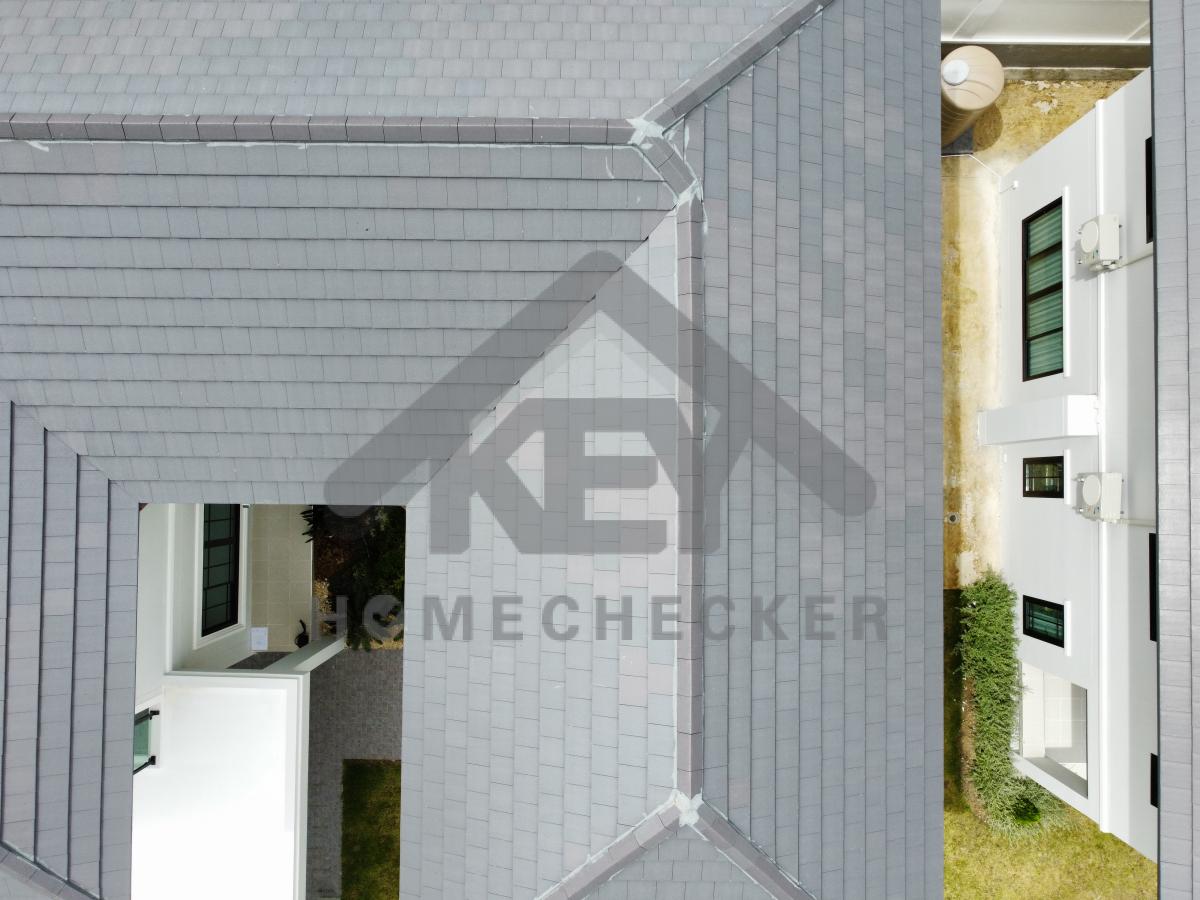 งานตรวจสอบหลังคา