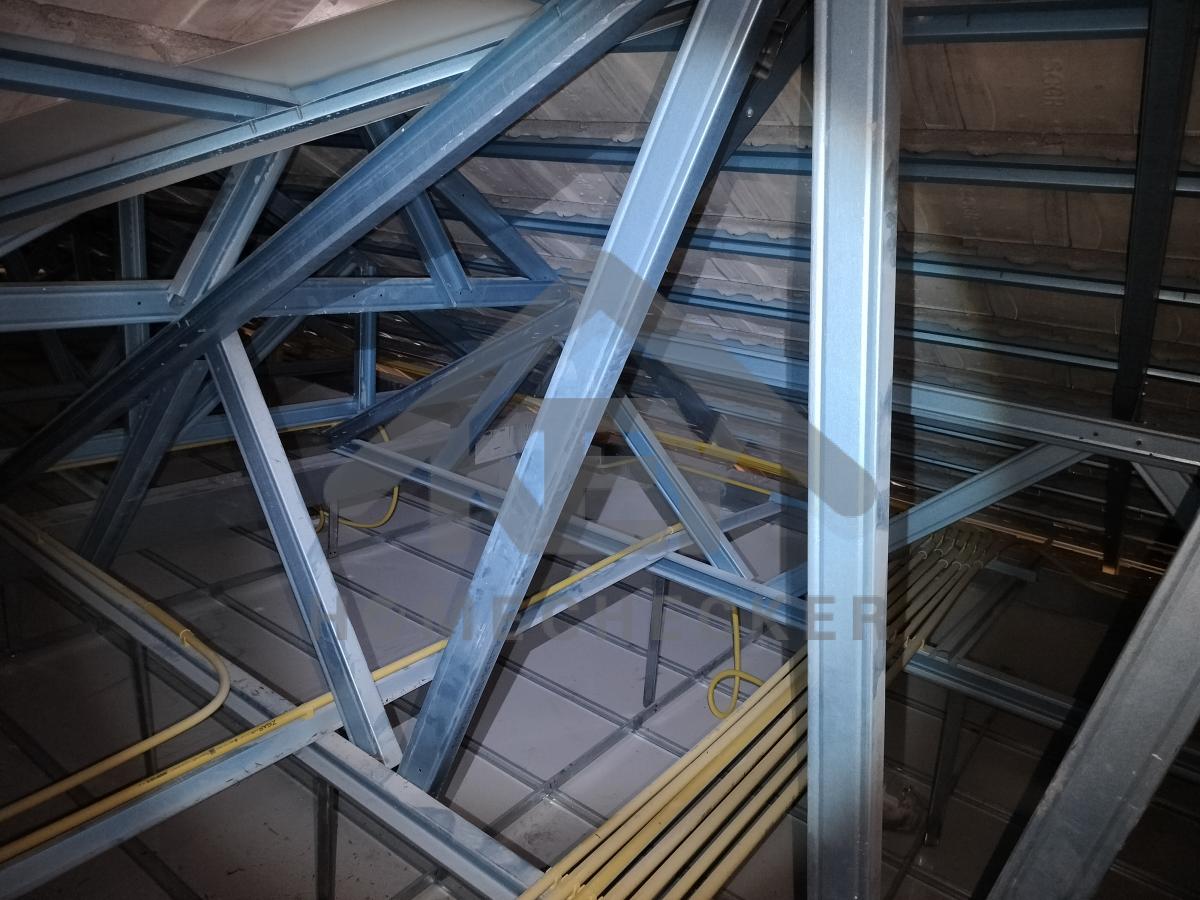 งานฝ้าชายคาและโครงฝ้า