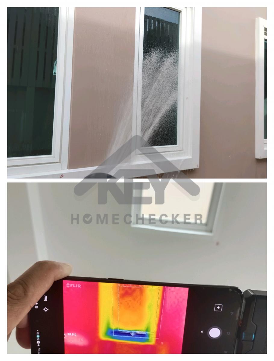 งานเทสน้ำ ประตูหน้าต่าง