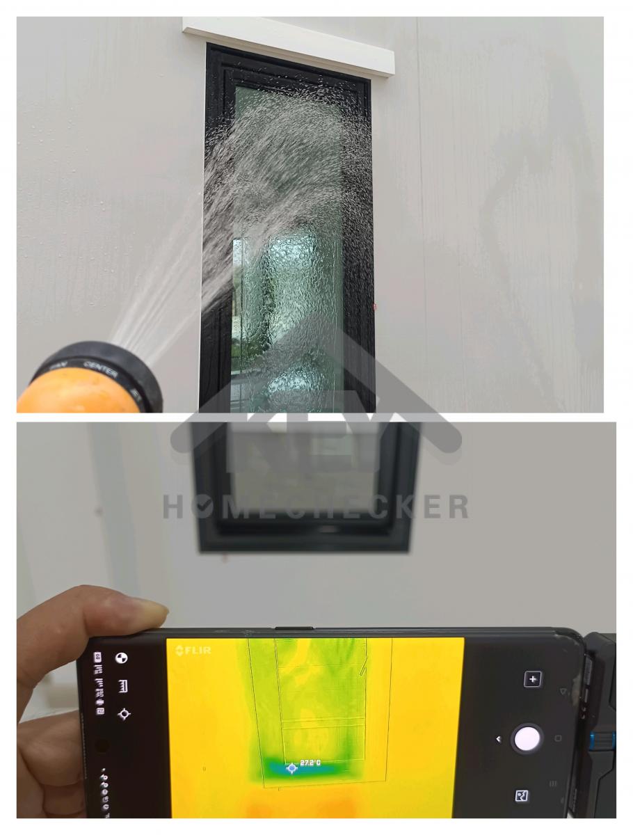 งานเทสน้ำ ประตูหน้าต่าง