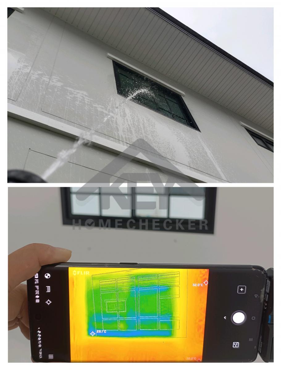 งานเทสน้ำ ประตูหน้าต่าง