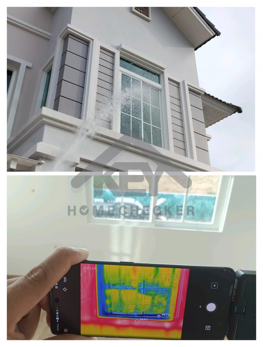 งานเทสน้ำ ประตูหน้าต่าง