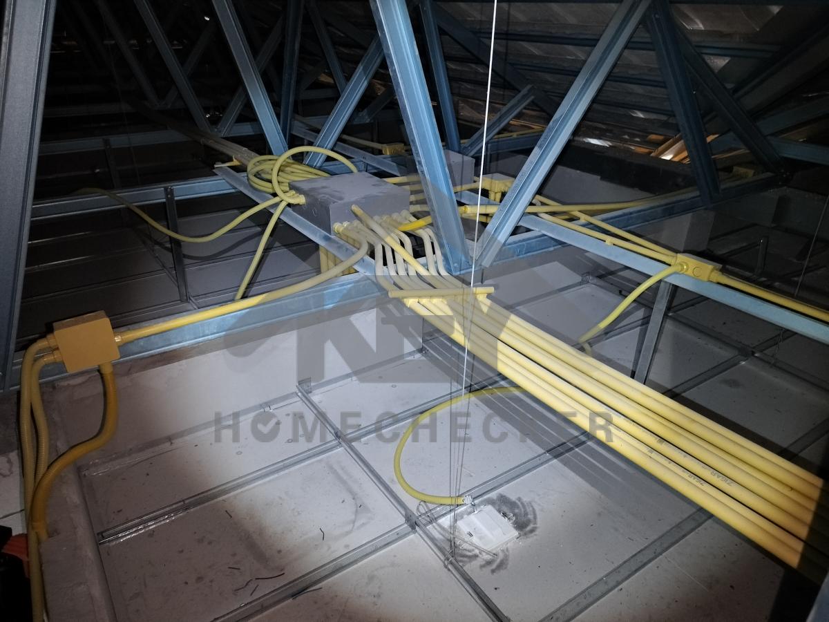 งานฝ้าชายคาและโครงฝ้า