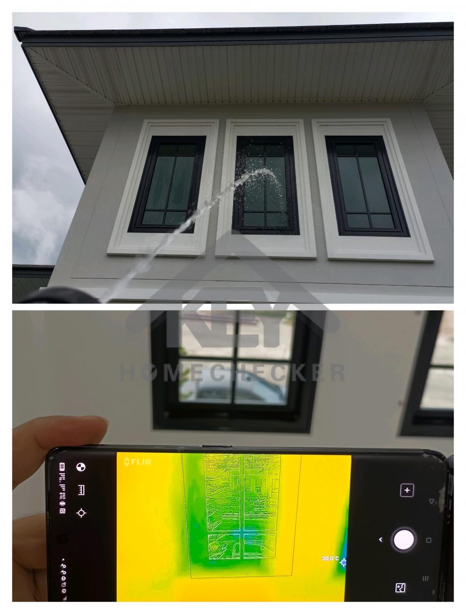 งานเทสน้ำ ประตูหน้าต่าง